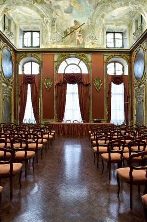 Una delle sale di Palazzo Barolo (particolare). Fotografia di Mattia Boero, 2010. © MuseoTorino.