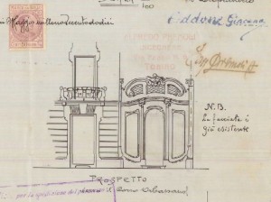 Ampliamento casa e costruzione terrazzo corso Alcide De Gasperi, 21