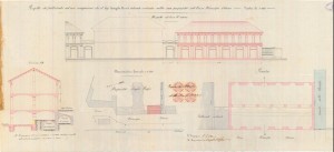 Progetto edilizio edificio di via Cecchi 63 (già corso Principe Odone), 1883 © Archivio Storico della Città di Torino