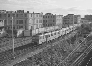 Docks di corso Dante (vista verso sud). Fotografia di Paolo Arlandi, 1991