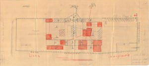 Bombardamenti aerei. Censimento edifici danneggiati o distrutti. ASCT Fondo danni di guerra inv. 2213 cart. 44 fasc. 32. © Archivio Storico della Città di Torino