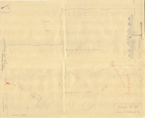 Bombardamenti aerei. Censimento edifici danneggiati o distrutti. ASCT Fondo danni di guerra inv. 65 cart. 2 fasc. 2. © Archivio Storico della Città di Torino