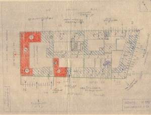 Bombardamenti aerei. Censimento edifici danneggiati o distrutti. ASCT Fondo danni di guerra inv. 1157 cart. 24 fasc. 11. © Archivio Storico della Città di Torino