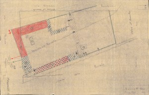 Bombardamenti aerei. Censimento edifici danneggiati o distrutti. ASCT Fondo danni di guerra inv. 1832 cart. 38 fasc. 20. © Archivio Storico della Città di Torino 