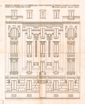 Palazzo Liberty via Massena, 68