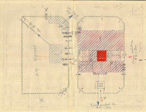 Bombardamenti aerei. Censimento edifici danneggiati o distrutti. ASCT Fondo danni di guerra inv. 785 cart. 16 fasc. 12. © Archivio Storico della Città di Torino