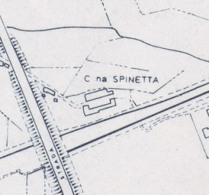 Cascina Spinetta, già Taschero. Istituto Geografico Militare, Pianta di Torino, 1974. © Archivio Storico della Città di Torino