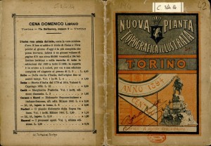 Nuova pianta di Torino, 1894. Biblioteca civica centrale, Cartografico  3/4.14. 01 © Biblioteche civiche torinesi