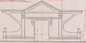 Tettoia Liberty via San Secondo, 11