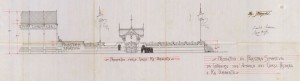 Verso corso Re Umberto - progetto edilizio palestra Sassone/Fenoglio (ASCT, PE I cat. 1904/335)
