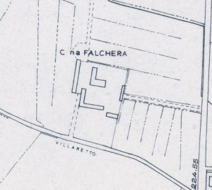 Cascina Falchera. Istituto Geografico Militare, Pianta di Torino, 1974. © Archivio Storico della Città di Torino