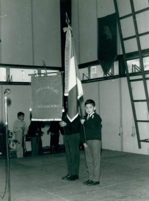 Inaugurazione della Scuola elementare Erich Giachino. Archivio della scuola.

