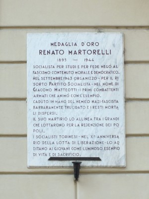 Lapide dedicata a Martorelli Renato (1895 - 1944)