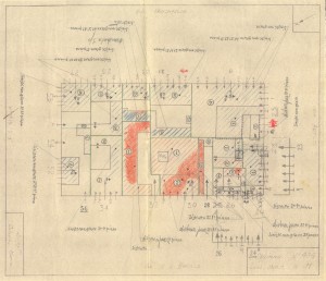 Bombardamenti aerei. Censimento edifici danneggiati o distrutti. ASCT Fondo danni di guerra inv. 436 cart. 8 fasc. 29. © Archivio Storico della Città di Torino 