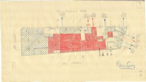 Bombardamenti aerei. Censimento edifici danneggiati o distrutti. ASCT Fondo danni di guerra inv. 1557 cart. 32 fasc. 16. © Archivio Storico della Città di Torino