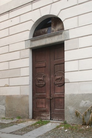 L’accesso in corrispondenza della testata est della manica di chiusura settentrionale del complesso. Fotografia di Enrico Lusso per Museo Torino. 