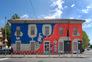 Viola Gesmundo, Maria Chiara Moranti, Qui iniziava la città, 2016, asilo di via Venaria