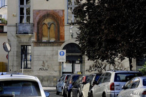 Resti di una finestra medievale in via Tasso. Fotografia di Paolo Gonella, 2010. © MuseoTorino