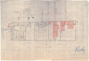 Bombardamenti aerei. Censimento edifici danneggiati o distrutti. ASCT Fondo danni di guerra inv. 2025 cart. 41 fasc. 31. © Archivio Storico della Città di Torino