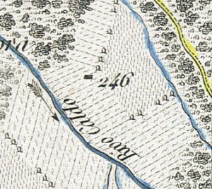 Cascina del Francese. Antonio Rabbini, Topografia della Città e Territorio di Torino, 1840. © Archivio Storico della Città di Torino