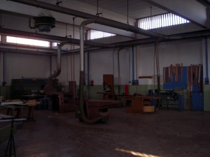 Edificio a uso dell'Istituto Professionale di Stato Giovanni Plana per l’industria e l’artigianato - operatori del legno”. Fotografia di Silvia Bertelli