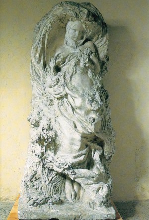 Modello del monumento funerario per Erminia Cairati-Vogt. © Comune di Casale Monferrato, 2001. 