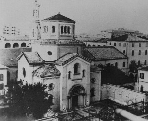 Convento della Visitazione. Fotografia degli anni Sessanta del Novecento © Archivio Storico della Città di Torino (?)
