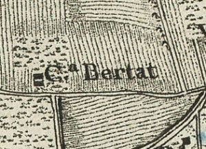 Cascina Anselmetti. Carta topografica dimostrativa dei contorni della Città di Torino, 1785. © Archivio Storico della Città di Torino
