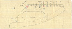 Bombardamenti aerei. Censimento edifici danneggiati o distrutti. ASCT Fondo danni di guerra inv. 1574 cart. 32 fasc. 33. © Archivio Storico della Città di Torino