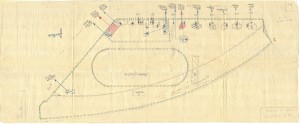 Bombardamenti aerei. Censimento edifici danneggiati o distrutti. ASCT Fondo danni di guerra inv. 1574 cart. 32 fasc. 33. © Archivio Storico della Città di Torino