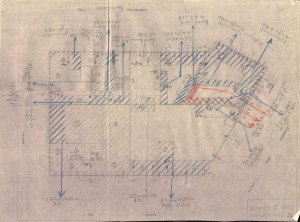 Bombardamenti aerei. Censimento edifici danneggiati o distrutti. ASCT Fondo danni di guerra inv. 1103 cart. 22 fasc. 58. © Archivio Storico della Città di Torino