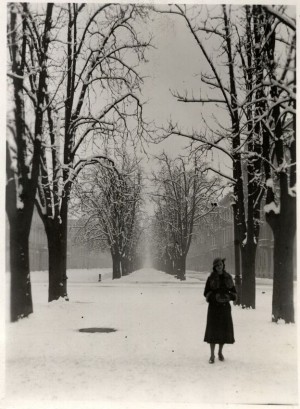 Sguardi di Mario Gabinio sulla neve in città