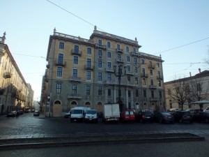 Ex Albergo di virtù, piazza Carlo Emanuele II 15