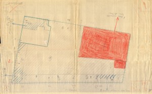 Bombardamenti aerei. Censimento edifici danneggiati o distrutti. ASCT Fondo danni di guerra inv. 895 cart. 18 fasc. 14. © Archivio Storico della Città di Torino 