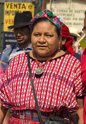 Rigoberta Menchú Tum (Uspantán, Guatemala, 1959)