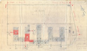 Bombardamenti aerei. Censimento edifici danneggiati o distrutti. ASCT Fondo danni di guerra inv. 2166 cart. 44 fasc. 6. © Archivio Storico della Città di Torino
