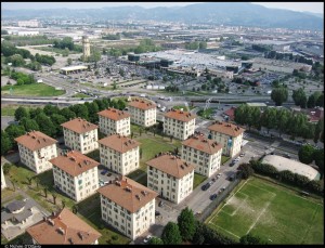 Veduta aerea del Villaggio SNIA-Viscosa. Fotografia di Michele D'Ottavio, 2011. © MuseoTorino