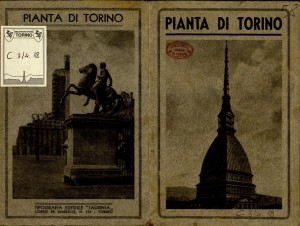 Pianta di Torino. 1935 circa. Biblioteca civica centrale, Cartografico  3/4.18. 02 © Biblioteche civiche torinesi