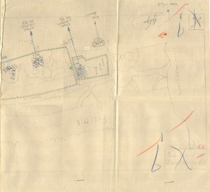 Bombardamenti aerei. Censimento edifici danneggiati o distrutti. ASCT Fondo danni di guerra inv. 611 cart. 12 fasc. 18 seconda parte. © Archivio Storico della Città di Torino