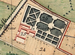 Cascina Generala. Catasto Napoleonico, 1805. © Archivio di Stato di Torino