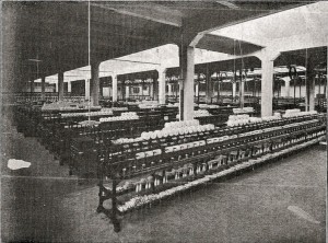 Veduta interna dello stabilimento di Torino. Rivista Torino, 1928, I, p. 323.